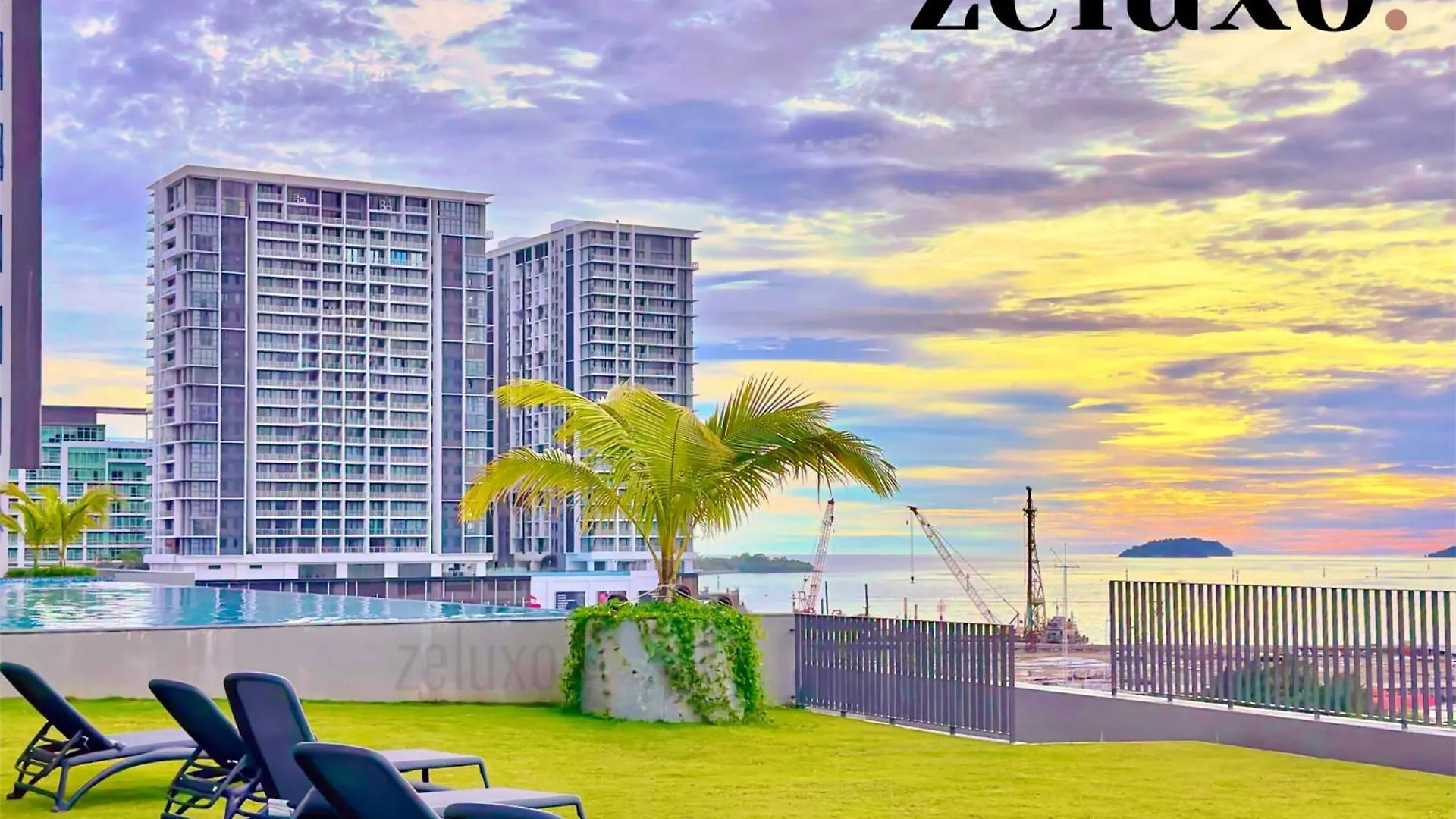 #3 Jesselton Quay City Pads Seaview By Zeluxo Homes Kota Kinabalu Appartamento